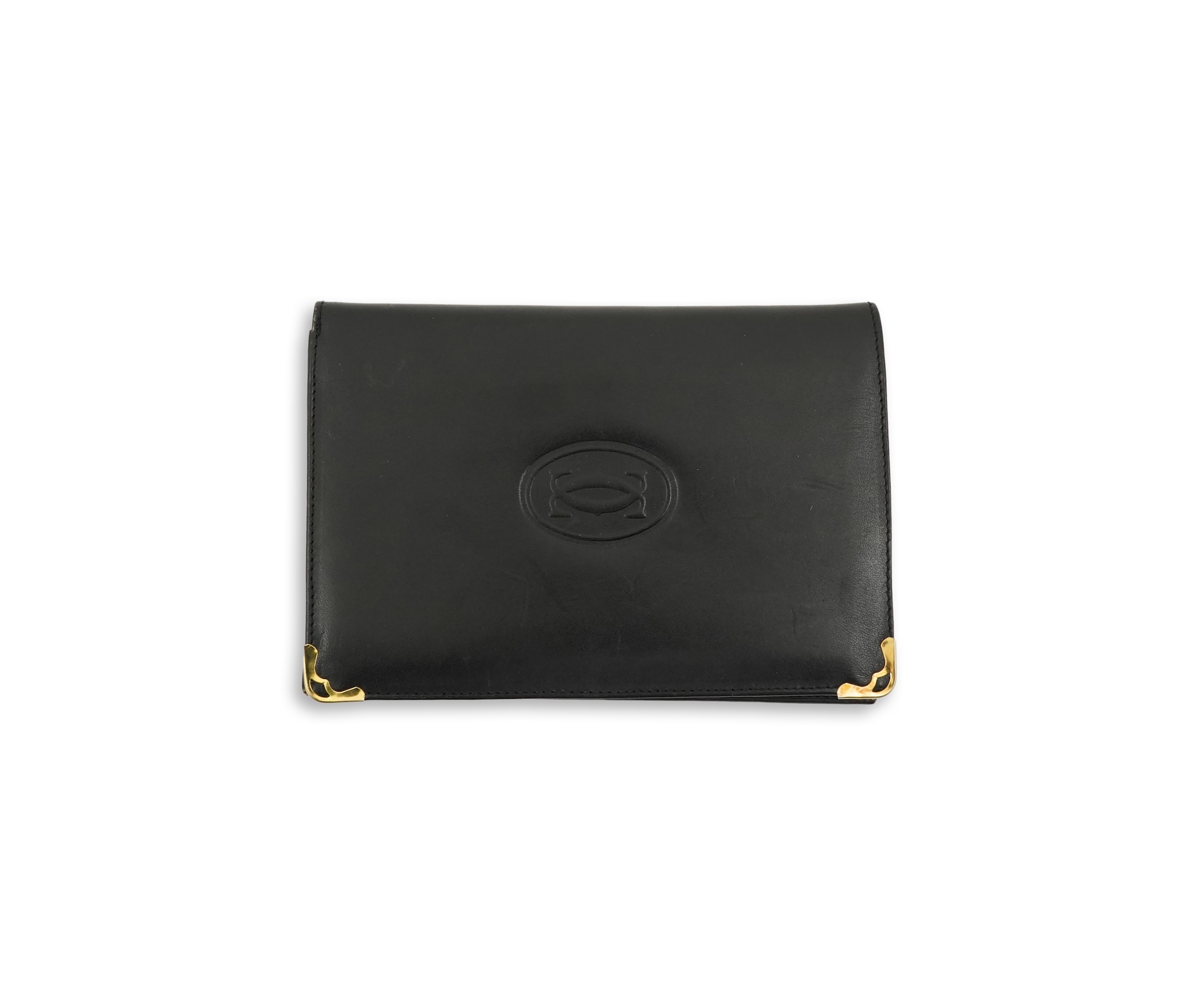 A gentleman's black Cartier wallet